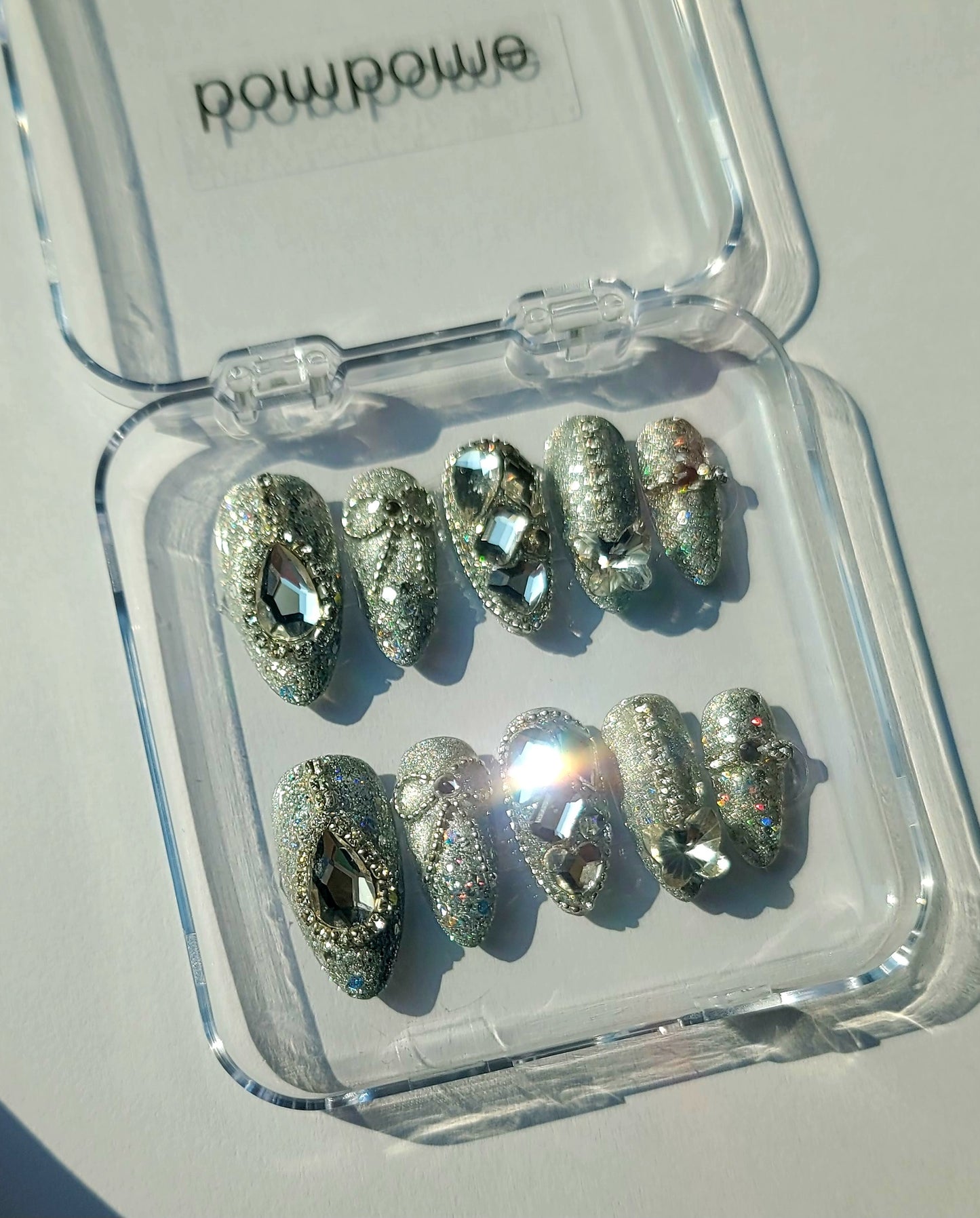 Silver Magnet Gem Chain