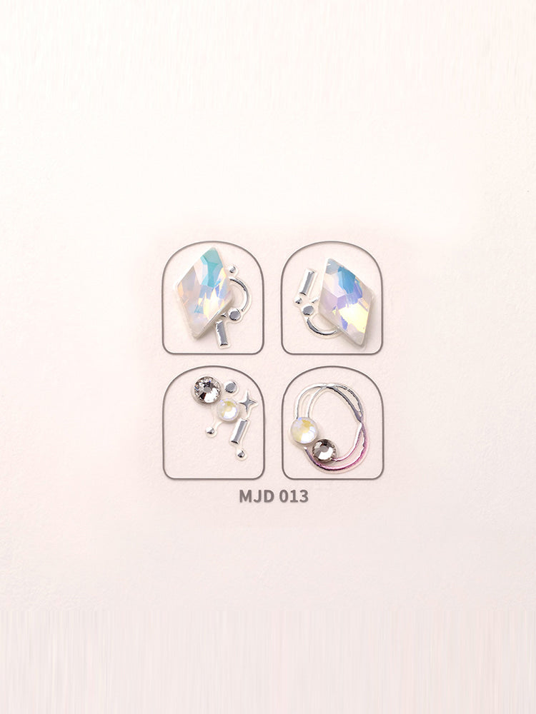 DIYA Art Parts - White Glass
