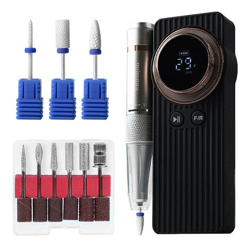 Pro Max Nail Drill + Nail Bits Set