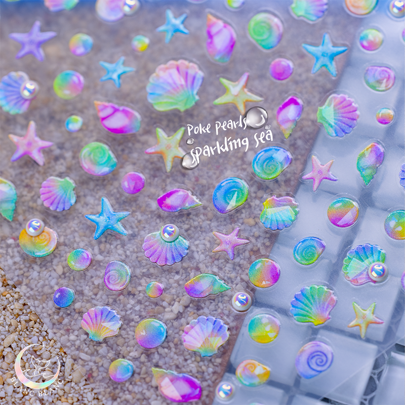 Poke pearls sparkling sea