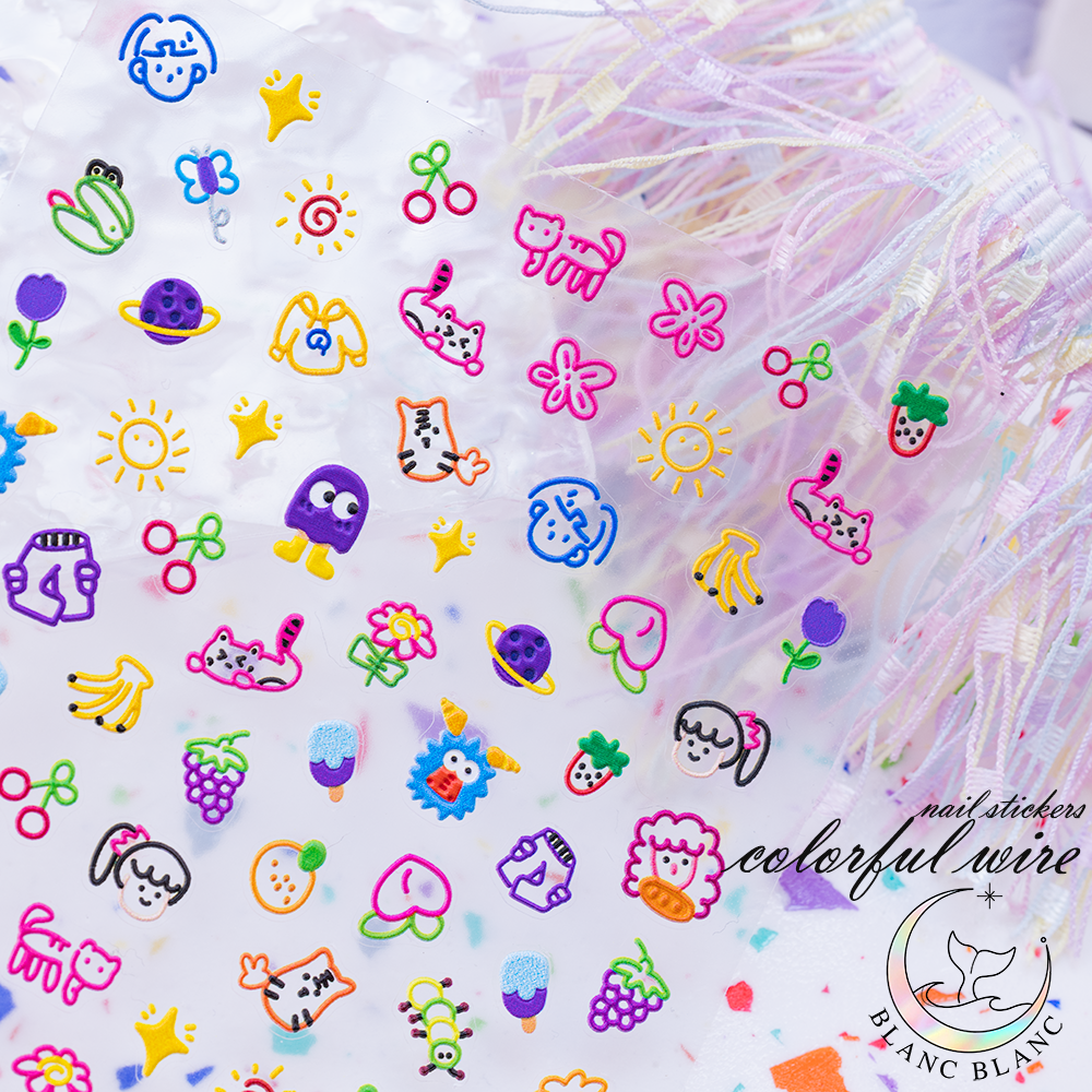 colorful wire