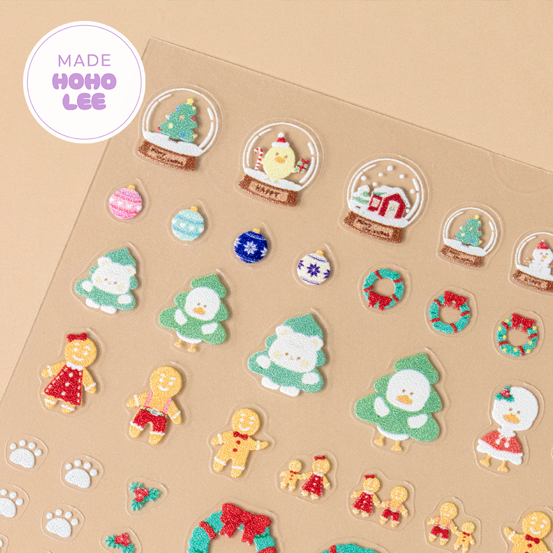 Winter Nail Stickers - It's Okay Series (3 types)