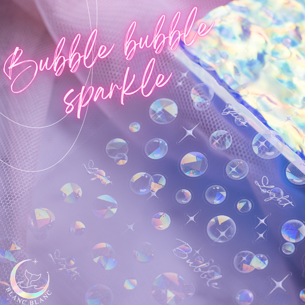 Bubble bubble sparkle