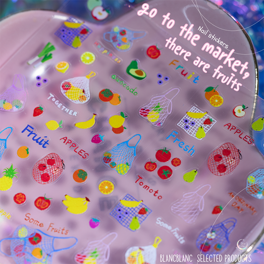 go to the market, there are fruits