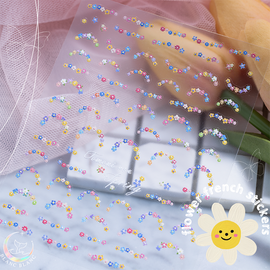 flower french stickers