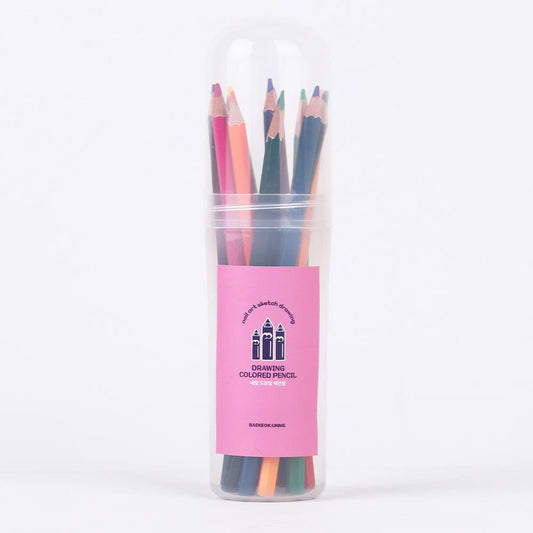 Oil-Based Color Pencil Set (12 Colors)