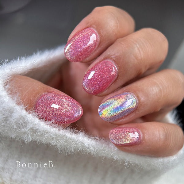 Iridescent Holo Cat Eye & Mirror Powder