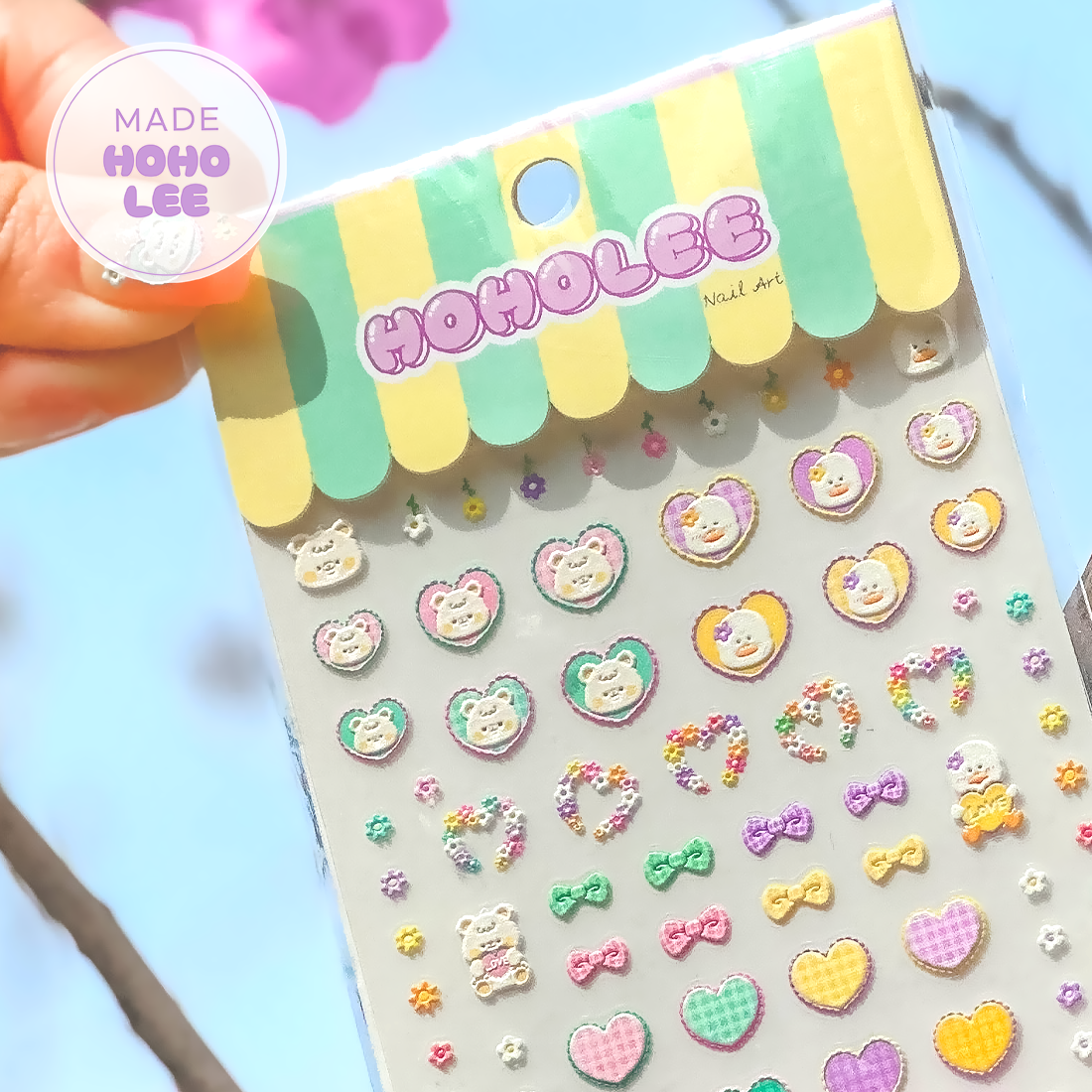 Nail Art Embossing Stickers