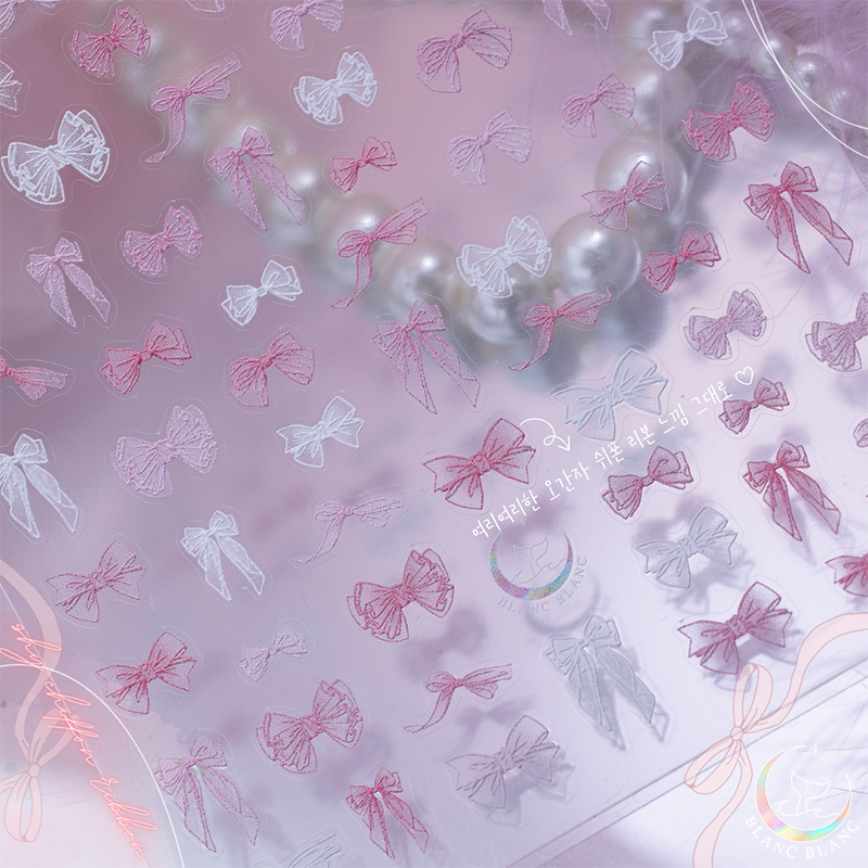 Pink Shy Chiffon Ribbon