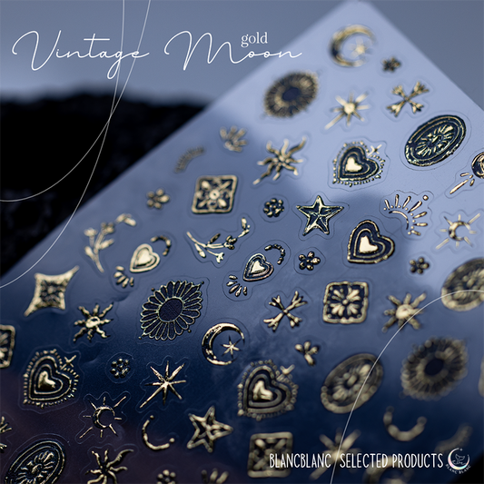 gold Vintage Moon