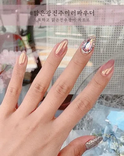 Clear Shine Nail Powder