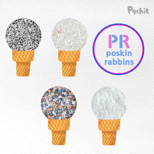 poskin rabbins Glitter