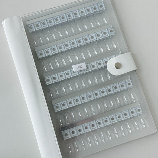 Magnetic Nail Tip Color Chart Book