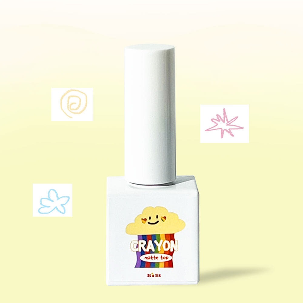 CRAYON matte top gel