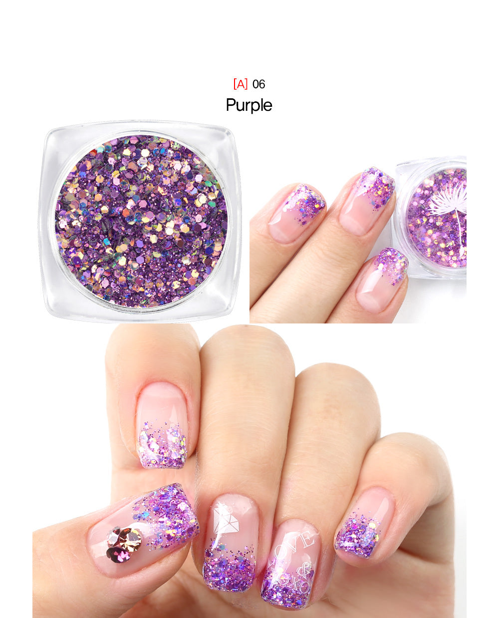 Jewel Glitter (24 Colors)