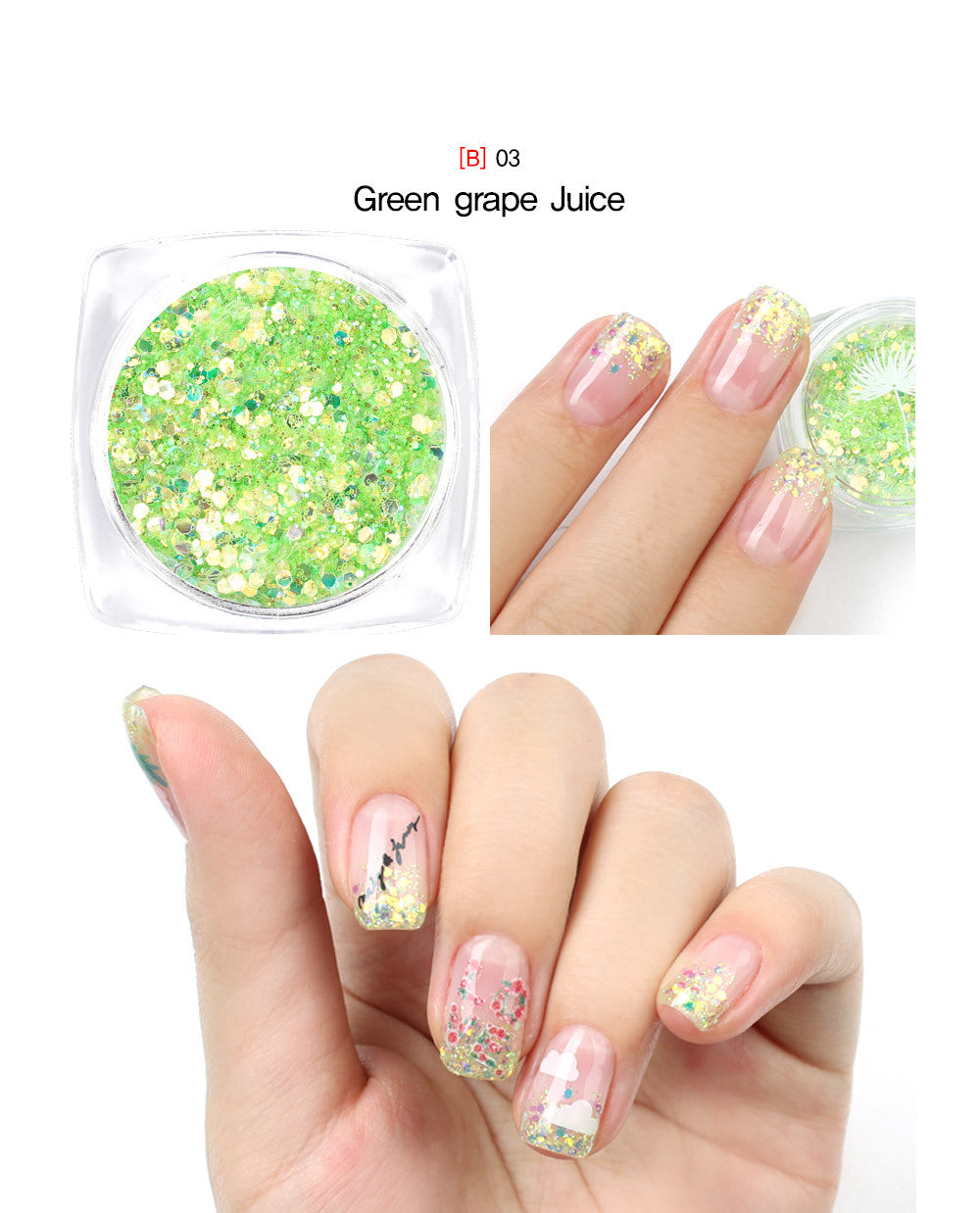 Jewel Glitter (24 Colors)