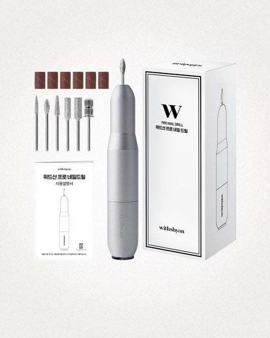 Pro Nail Drill + Nail Bits Set