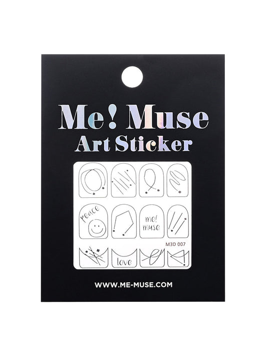 DIYA Art Sticker - Line Silver