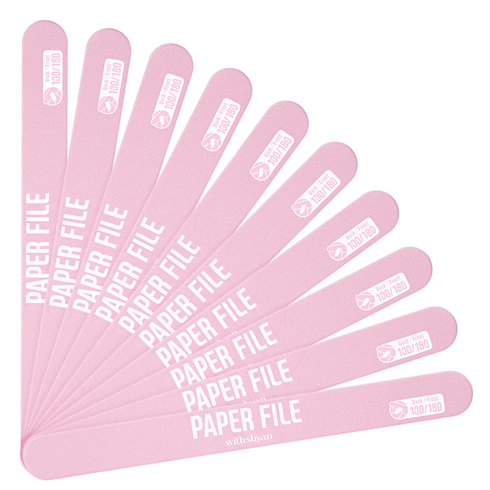 Paper File 100/180 10pc Set