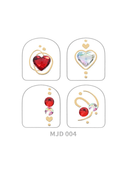 DIYA Art Parts - My Heart Is Red
