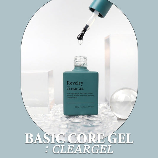 BASIC CORE GEL: CLEAR GEL 10mL