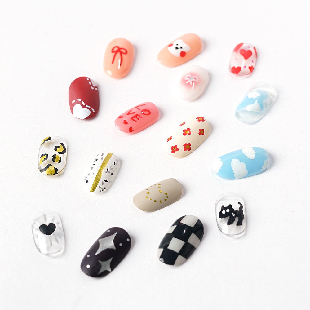 Nail Drawing Pen Set (6 Colors)