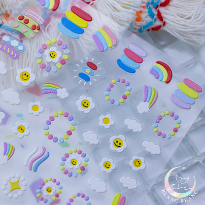 Rainbow Flower Smile
