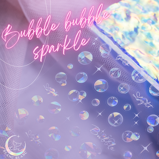 Bubble bubble sparkle