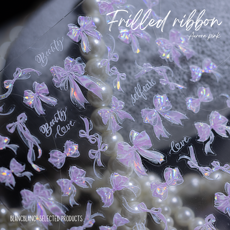 Frilled ribbon