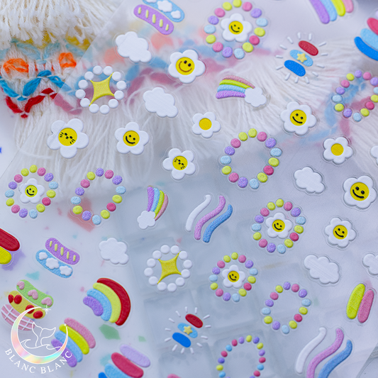 Rainbow Flower Smile