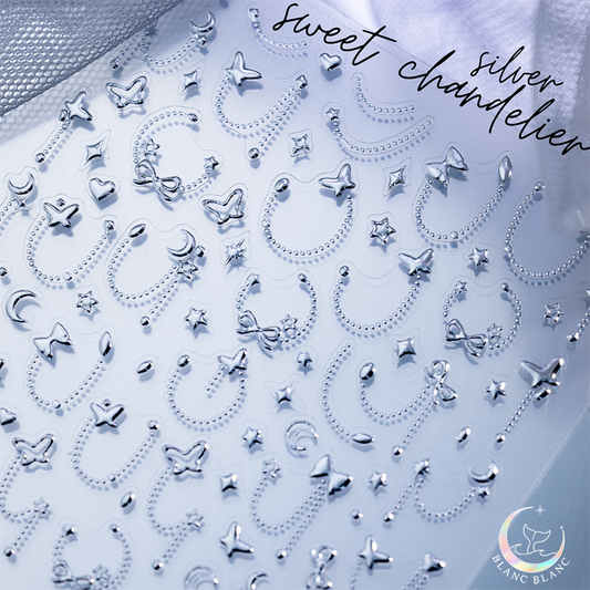 silver sweet chandelier