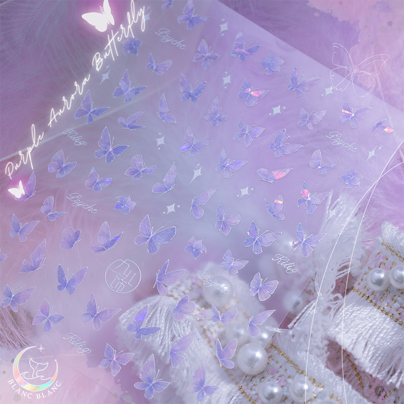Purple Aurora Butterfly