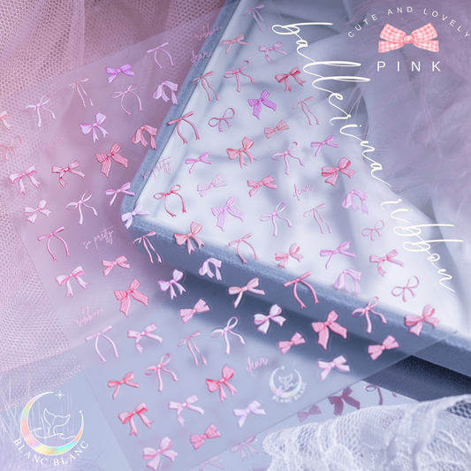 pink ballerina ribbon
