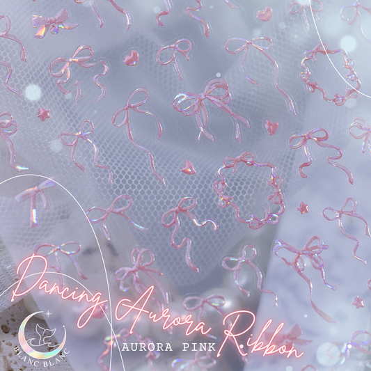 Pink Dancing Aurora Ribbon