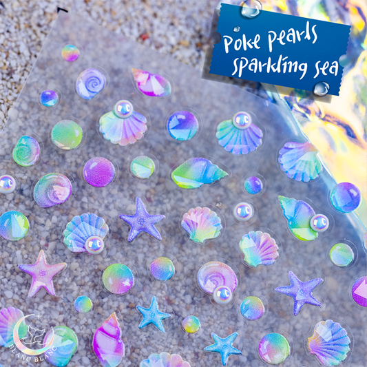 Poke pearls sparkling sea