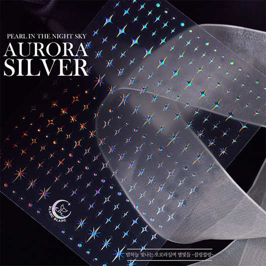 Aurora Silver PEARL IN THE NIGHT SKY