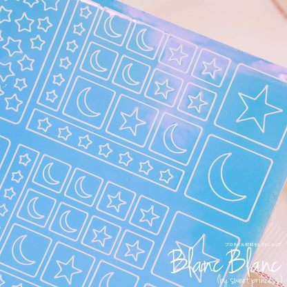 Blue Glass Variety Sticker