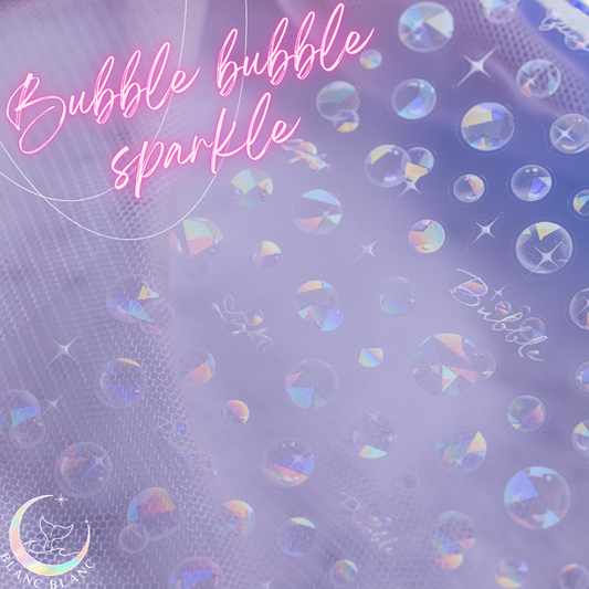 Bubble bubble sparkle