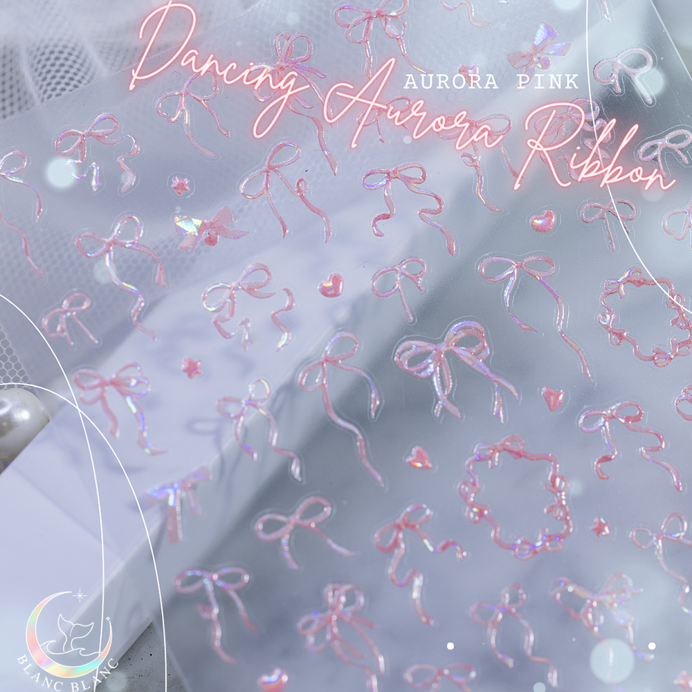 Pink Dancing Aurora Ribbon