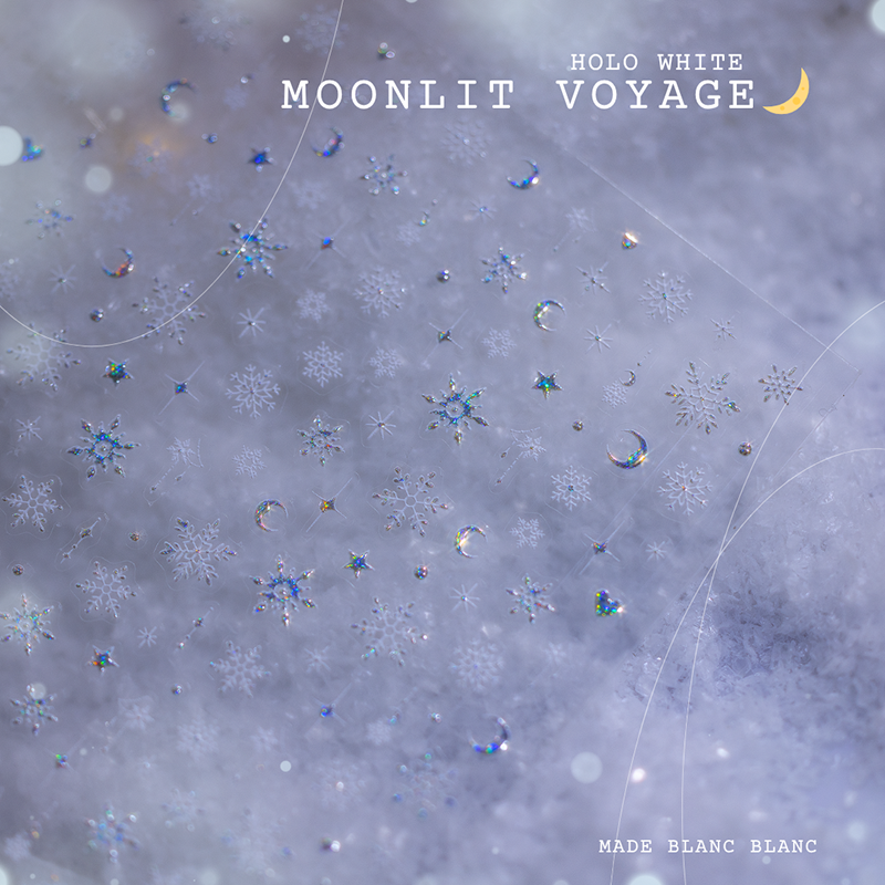Holo White Moonlit Voyage