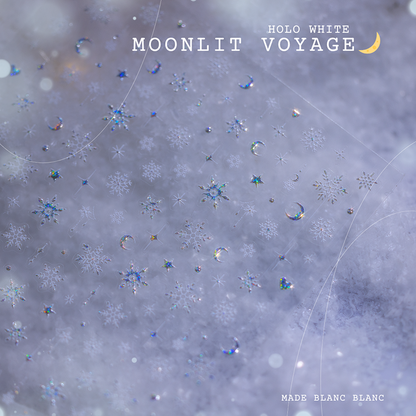 Holo White Moonlit Voyage