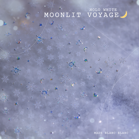 Holo White Moonlit Voyage