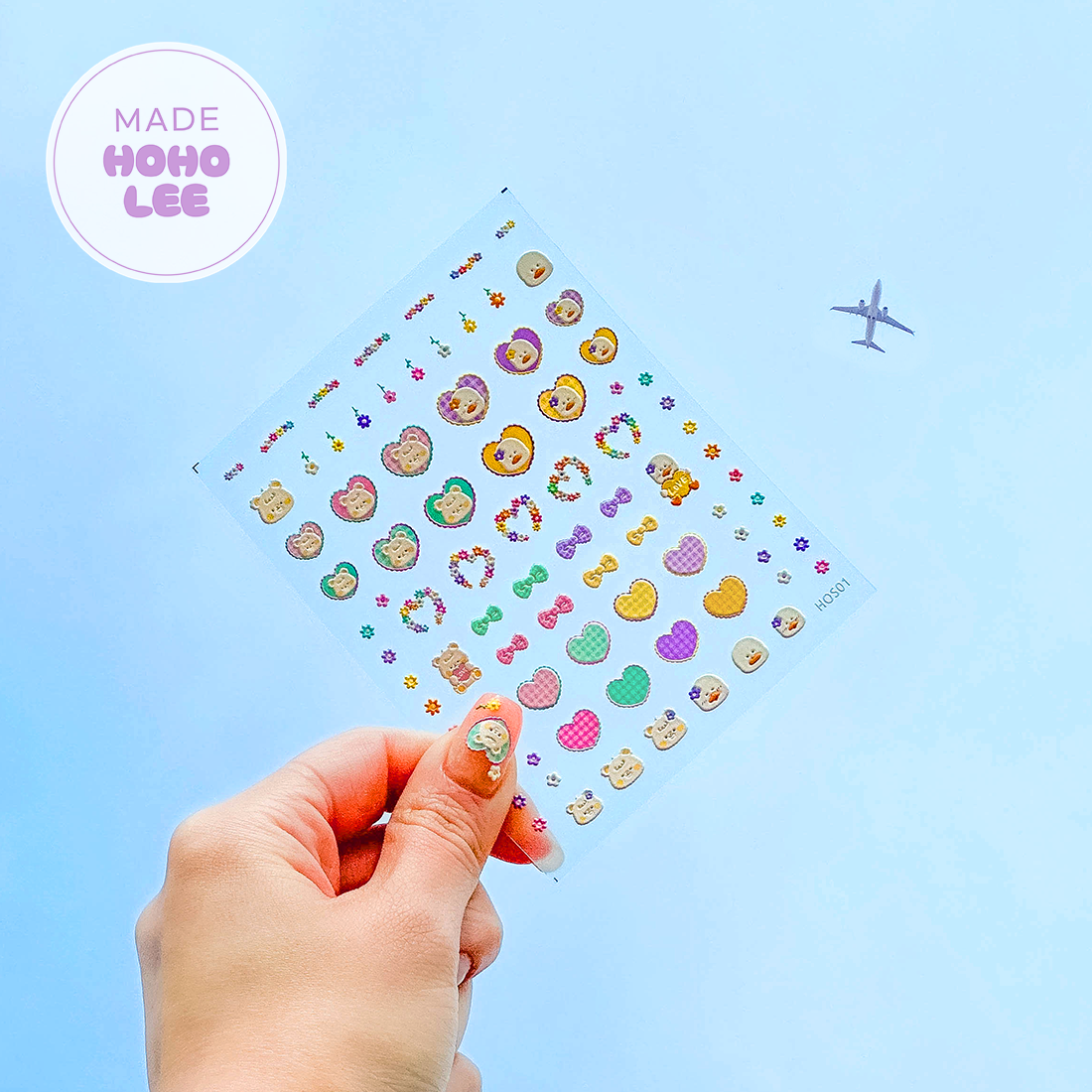 Nail Art Embossing Stickers