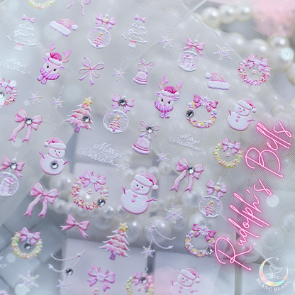 Pink Rudolph's Bells