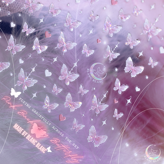 Pink Back Hug Butterfly