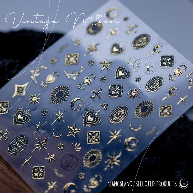 gold Vintage Moon