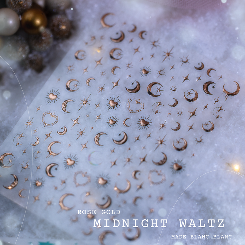 Rose Gold Midnight Waltz