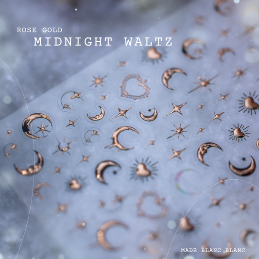 Rose Gold Midnight Waltz