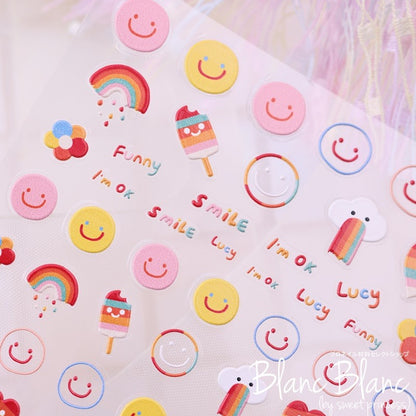 Rainbow Cloud Smile