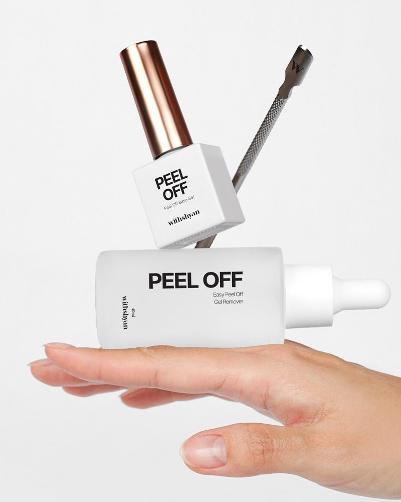 Peel Off Base Gel / Easy Peel Off Gel Remover